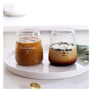 【La Vie】北歐風透明果汁玻璃杯ins風咖啡杯(四款可選)