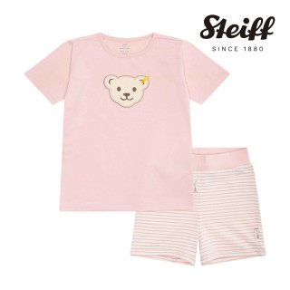 【STEIFF】熊頭童裝 短袖居家套裝(套裝)