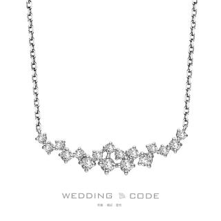 【WEDDING CODE】14K金 36分鑽石項鍊 MJ3729-2(天然鑽石 618 禮物)
