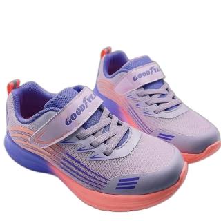 【樂樂童鞋】GOODYEAR固特異運動鞋-紫色 另有藍色可選(女童 男童 女童鞋)