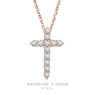 【WEDDING CODE】14K金 48分鑽石項鍊 2559玫(天然鑽石 618 禮物)