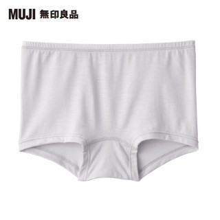 【MUJI 無印良品】女柔滑低腰短版內褲(共6色)