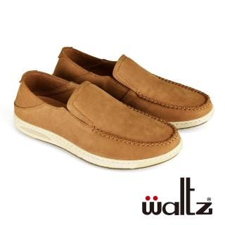 【Waltz】舒適真皮 休閒鞋(622224-56 華爾滋皮鞋)
