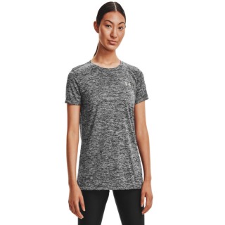 【UNDER ARMOUR】UA Tech短T-Shirt 女 短袖上衣 煤玉灰(1277206-001)