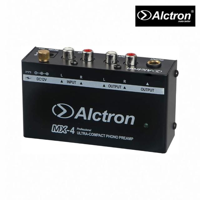 【ALCTRON】MX-4 唱片機訊號放大器(原廠公司貨 商品保固有保障)
