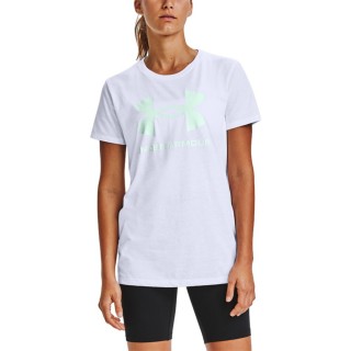 【UNDER ARMOUR】UA Training Graphics短T-Shirt 女 短袖上衣 白色(1356305-100)