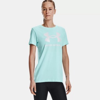 【UNDER ARMOUR】UA Training Graphics短T-Shirt 女 短袖上衣 同位素藍(1356305-441)