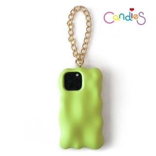 【Candies】iPhone 14 Pro 適用6.1吋 Simple夢幻珠光手機殼(綠)