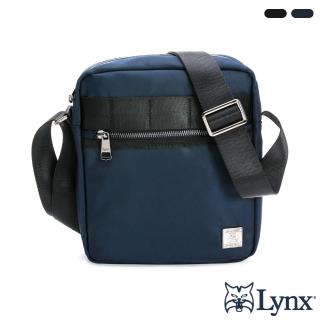 【Lynx】美國山貓菁英輕休閒功能小方包側背包 - 共二色