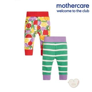 【mothercare】專櫃童裝 繽紛水果緊身褲2入組(6-12個月)