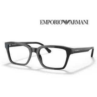 【EMPORIO ARMANI】亞曼尼 亞洲版 時尚光學眼鏡 EA3192F 5875 黑 公司貨