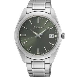 【SEIKO 精工】簡約大三針時尚男錶 指針錶 手錶 禮物 畢業(6N52-00A0G/SUR527P1)