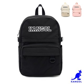 【KANGOL】英國袋鼠大字文青旅行電腦後背包