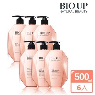 【BIO UP 自然美】根源強健豐盈洗髮精500ml(6入)