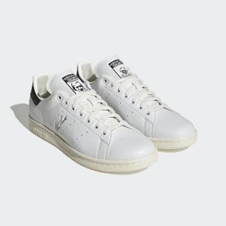 【adidas 愛迪達】Original Stan Smith 男女 休閒鞋 經典 時尚 舒適 科米蛙 白黑(GX9513)