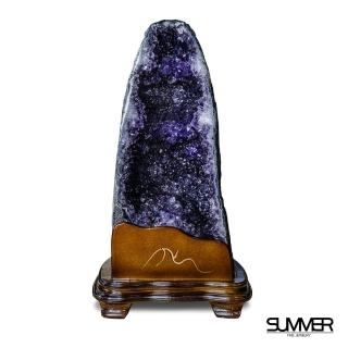 【SUMMER 寶石】巴西5A聚財納氣紫晶洞17.3kg(C017)