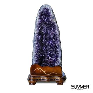 【SUMMER 寶石】巴西5A聚財納氣紫晶洞16.9kg(C020)
