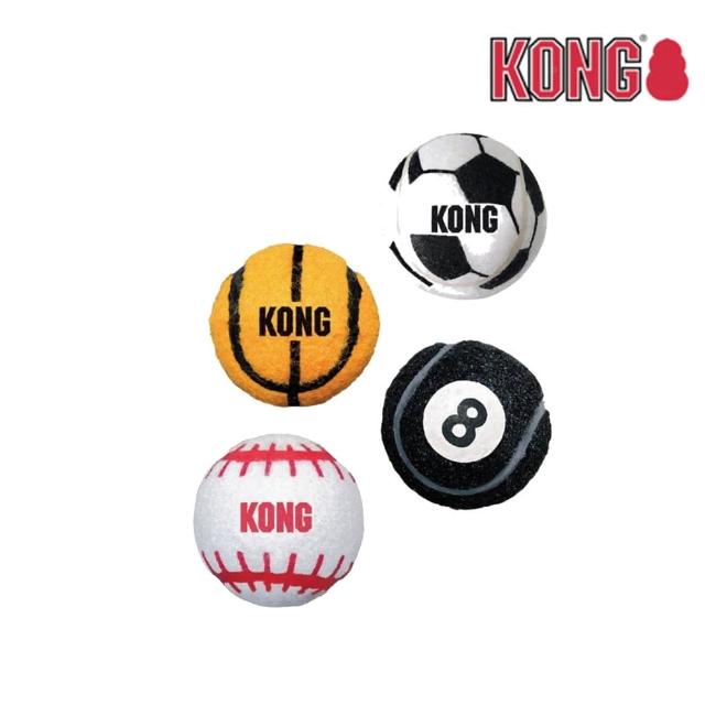【KONG】Sport Balls / 運動球玩具 M （3入組）(寵物玩具)