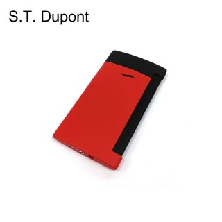 【S.T.Dupont 都彭】都彭 打火機 silm7 黑紅(27749)