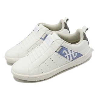 【ROYAL Elastics】休閒鞋 Icon 2 男鞋 白 藍 經典 基本款 彈力鞋帶 皮革 舒適(06522058)