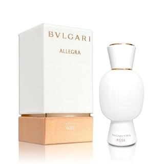【BVLGARI 寶格麗】ALLEGRA 悅享盛典系列精醇香水-玫瑰 40ML(公司貨)