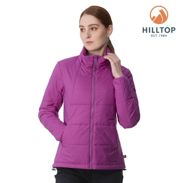 【Hilltop 山頂鳥】科技棉短大衣（可銜接GORE-TEX外件） 女款 紫｜PH22XFY8ECJ0