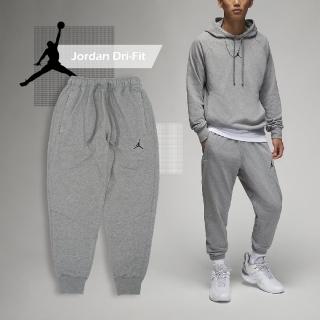 【NIKE 耐吉】褲子 Jordan Sport Crossover Pants 男款 灰 長褲 內刷毛 休閒 喬丹(DQ7333-091)