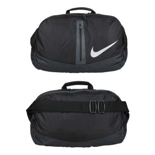 【NIKE 耐吉】DUFFEL 提袋 34L-側背包 裝備袋 反光 34L 黑銀(N0003589045NS)