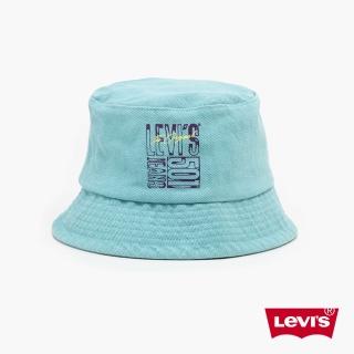 【LEVIS 官方旗艦】501 150周年紀念款 男女同款 漁夫帽 湖水藍 人氣新品 D7593-0003
