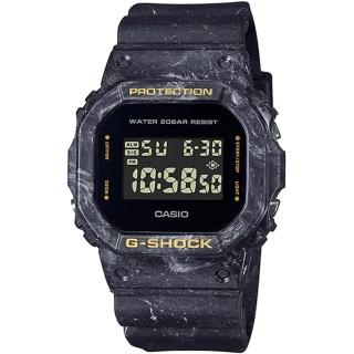 【CASIO 卡西歐】G-SHOCK 夜色浪潮運動電子錶(DW-5600WS-1)