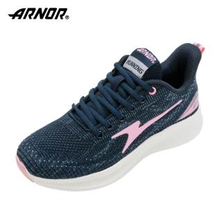 【ARNOR】阿諾-輕量慢跑鞋/女 透氣 緩震 運動 路跑 藍粉(ARWR22176)