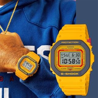 【CASIO 卡西歐】G-SHOCK 復刻1994彩色運動電子錶(DW-5610Y-9)
