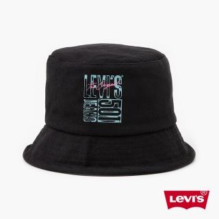 【LEVIS 官方旗艦】501 150周年紀念款 男女同款 漁夫帽 魚子黑 人氣新品 D7593-0001
