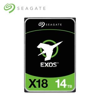 【SEAGATE 希捷】EXOS 14TB 3.5吋 7200轉 256MB 企業級內接硬碟(ST14000NM001G)