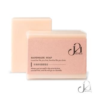【J21】手工精油皂1入-玫瑰保溼調理皂
