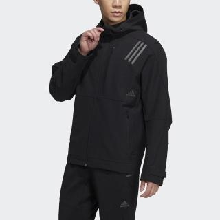【adidas 愛迪達】TH WV MULTI JKT 男 連帽外套 平織 夾克 運動 訓練 亞洲版 高領 黑(H39264)
