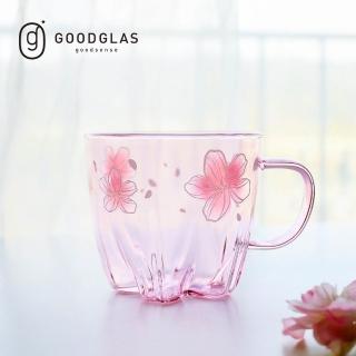 【好玻GOODGLAS】櫻花系列單層玻璃杯400ml