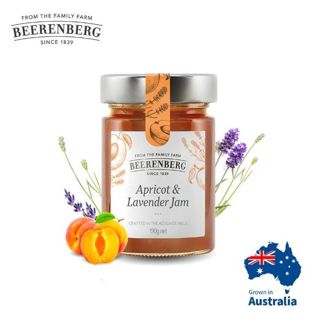 即期品【Beerenberg】即期-杏桃薰衣草果醬-Apricot & Lavender Jam 190g(效期至2025/05/19)
