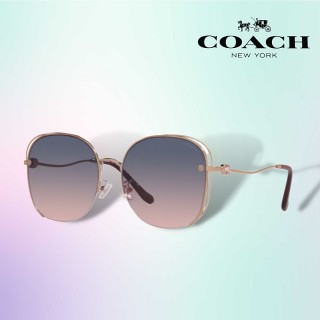 【COACH】時尚大鏡框太陽眼鏡(HC7145BD-93310J)