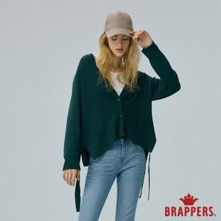 【BRAPPERS】女款 圈圈紗造型開襟衫(綠)