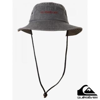 【Quiksilver】男款 配件 戶外運動帽 漁夫帽 休閒帽 WILD BUCK(黑色)