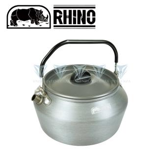 【RHINO 犀牛】超輕鋁合金造型茶壺 - 800ml(鋁合金/露營/登山/野炊/茶壺)