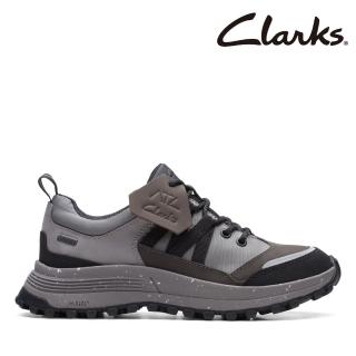 【Clarks】女鞋ATL Trek Path GTX 防水戶外休閒鞋 灰色(CLF67416C)