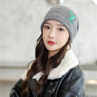 【Acorn 橡果】韓系針織保暖毛帽月子帽防曬機能帽1933(灰色)