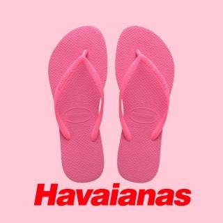 【havaianas 哈瓦仕】拖鞋 人字拖 夾腳拖 巴西 Havaianas Top Flip Flops 粉色 女款 4000030-0129W(拖鞋)