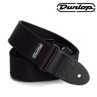 【Dunlop】D38-09BK 黑色尼龍 吉他背帶 2.5吋 肩帶(Guitar Strap)
