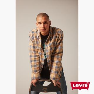 【LEVIS 官方旗艦】男款 寬鬆版格紋襯衫 / 歐式復古風 熱賣單品 A1919-0019