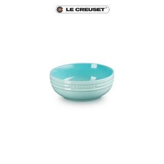 【Le Creuset】瓷器輕虹霓彩系列深圓盤13cm(薄荷綠)