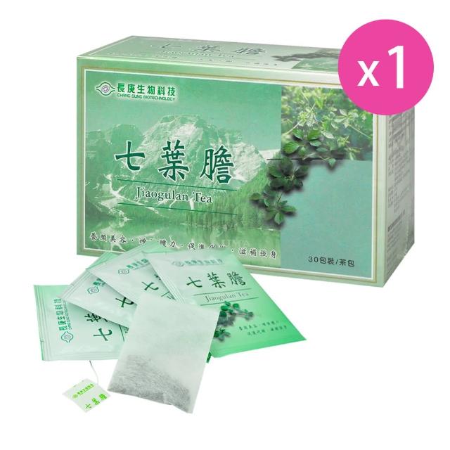 【長庚生技】七葉膽茶包X1入 全素可食(30包/入)