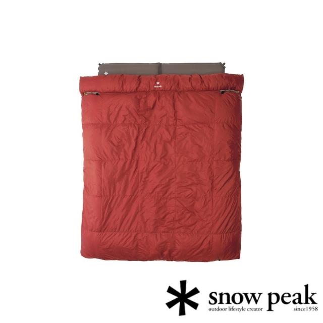 【Snow Peak】日式雙人睡墊組 羽絨被、睡墊 BD-051(BD-051)